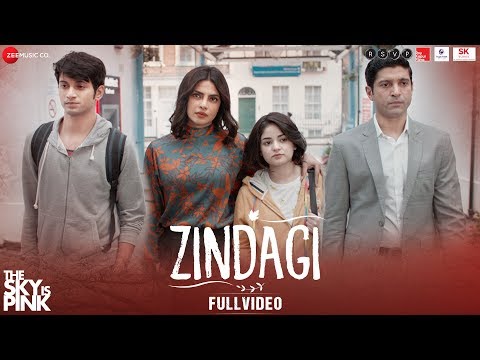 Poster ज़िंदगी zindagi – the sky is pink