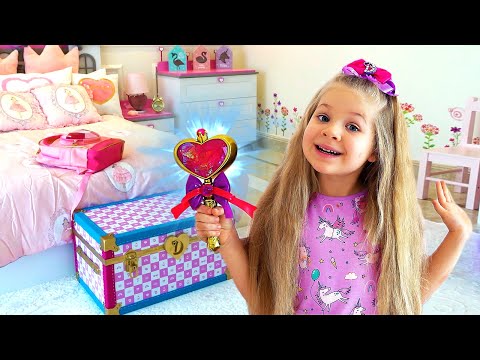 Diana and Roma Play Fun Games with Dad