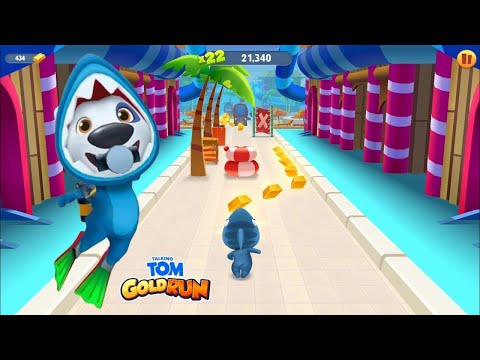 Shark Hank’s Underwater Adventure – Talking Tom Gold Run NEW UPDATE (Gameplay)