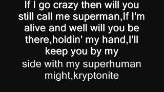 kryptonite 3 doors down lyrics