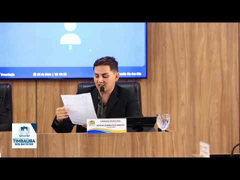 8ª SESSÃO ORDINÁRIA DO I PERIODO LEGISLATIVO DO ANO DE 2026 | TIMBAÚBA DOS BATISTAS - RN