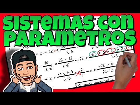 ✅ Discutir y Resolver SISTEMAS de ECUACIONES con PARÁMETROS