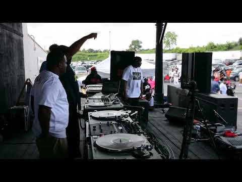 DJ Cutlas all the way from Philly Doin' It In The Park 2017 8-27-17