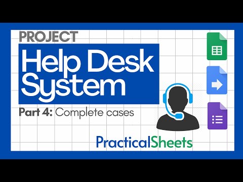 Create a HELP DESK System in Google Sheets and Forms 