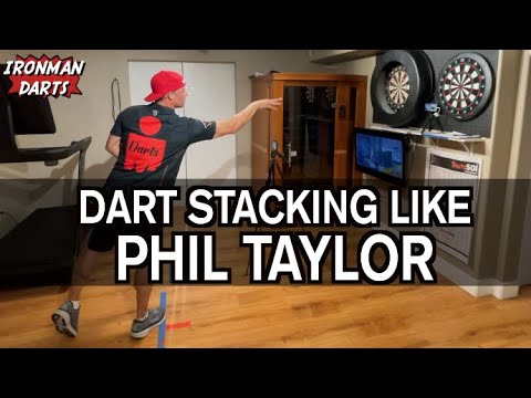 How To Throw Like Phil Taylor (Dart Stacking)