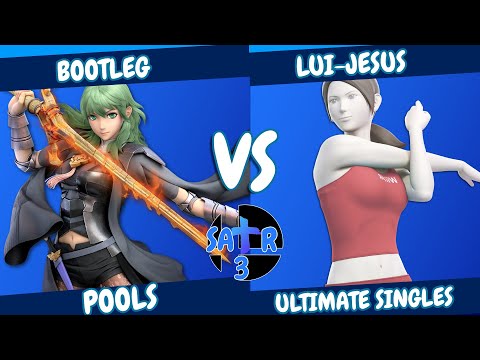 SATR3 Pools: Bootleg (Byleth) Vs. Lui-Jesus (Wii Fit Trainer) SSBU Tournament