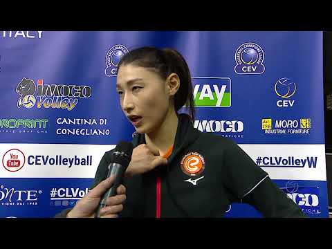 #CLVolleyW - Reaction from Imoco Volley CONEGLIANO vs Eczacibasi VitrA ISTANBUL