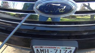 Ford Edge Manual Opening of Hood Latch When Stuck or Cable Release Is Not Working