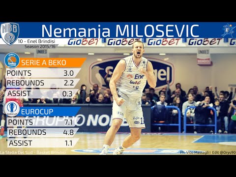 Nemanja Milosevic - Enel Brindisi - Highlights 2015/16