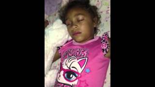 Josie and Darcy sleeping