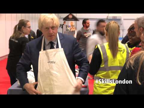 Skills London 2014: London Mayor Boris Johnson