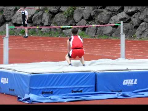 Brandon high jump First meet of season Clearing 5'10.AVI