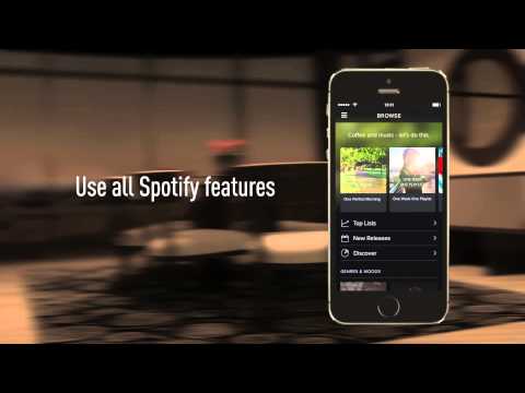 Enjoy it ALL on Spotify with the Panasonic Multi-Room Audio System