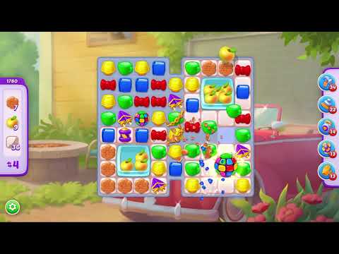 Homescapes Level 1780 - 16 Moves - No Boosters