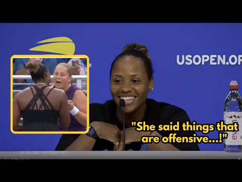 Taylor Townsend on Jelena Ostapenko's apology