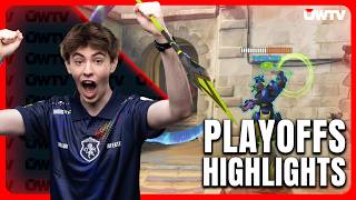 Best plays from OWCS Playoffs North America | Feat. Infekted, Sugarfree, Lethal, and more