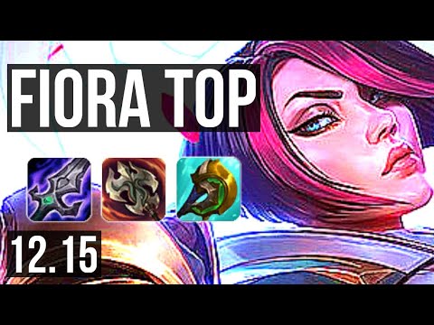 FIORA vs YASUO (TOP) | 7 solo kills, 400+ games | EUW Diamond | 12.15