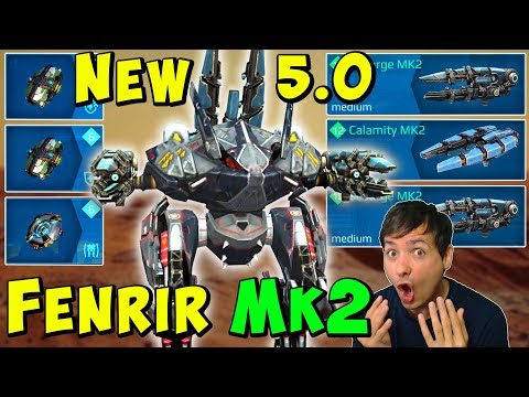 NEW 5.0 Flagship FENRIR Calamity Scourge Mk2 Gameplay War Robots WR