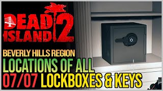 Beverly Hills All Lockbox & Keys Locations Dead Island 2
