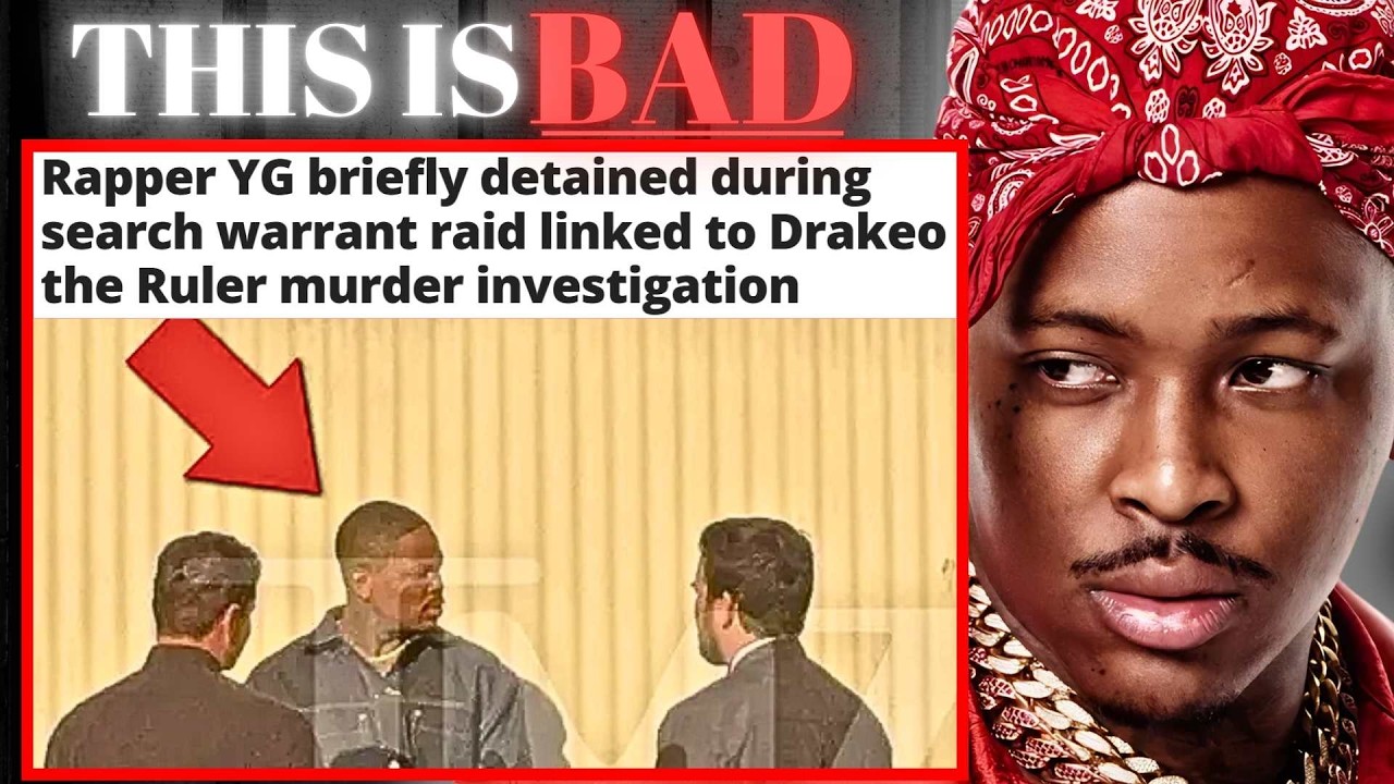 YG RAIDED Over Drakeo Death... RICO Coming?