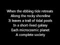 Rush-Natural Science (Lyrics)