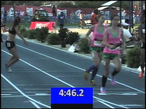 Girls 4x800m Championship Section 1 - New Balance Nationals Outdoor 2013