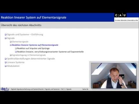 Vorlesung "Signale und Systeme - Teil 1", 2. Signale, Teil 2