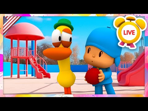 🔴LIVE Back to School Videos! 📚 | Pocoyo in English - Official Channel | Learn with Pocoyo