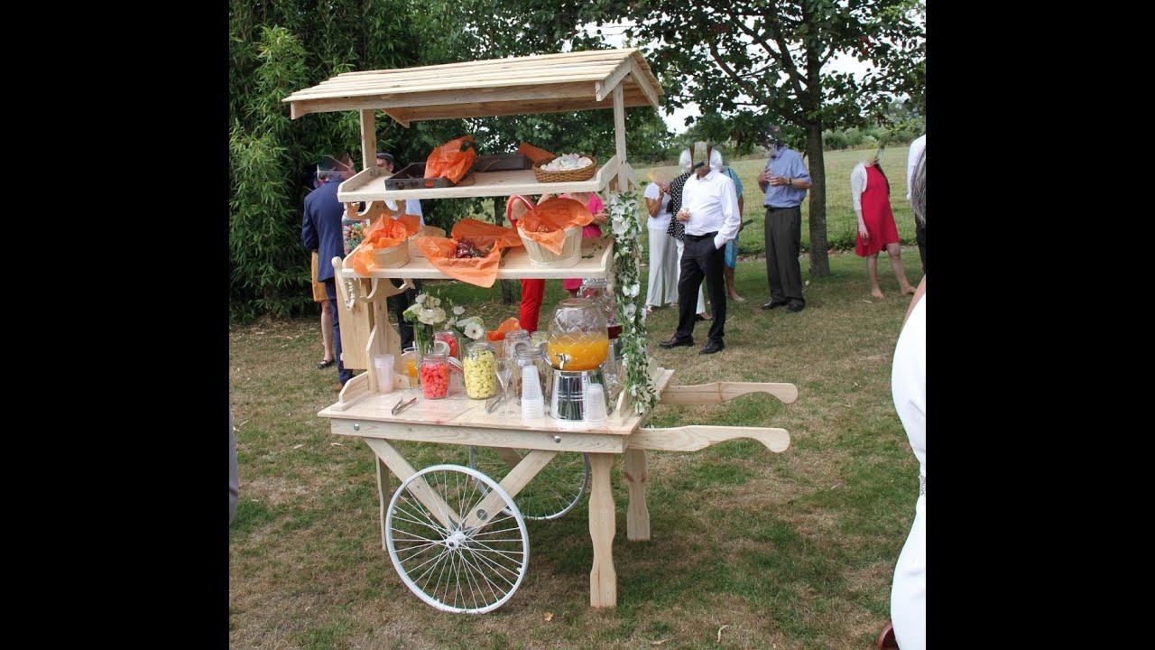 CANDY BAR en bois de palettes