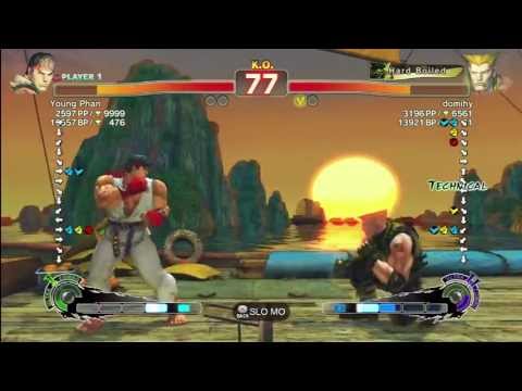 Young Phan (Ryu) vs Domihy (Guile)