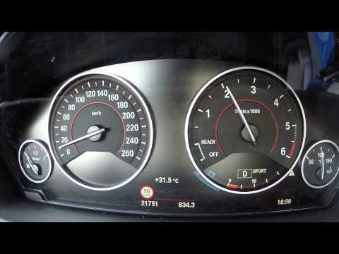BMW 420d series || Acceleration Test || German Autobahn