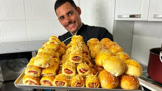 3 SALGADOS DE FESTA COM 1 MASSA!!APRENDA A FAZER E GANHE DINHEIRO, SALGADO ASSADO MASSA PROFISSIONAL