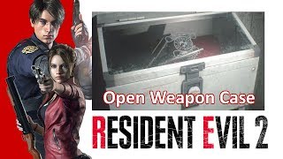 Resident Evil 2 (2019) Open the Special Weapons Case (1st Runthrough)