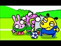 Fluffy Gardens Scoopy The Pink Rabbit Sports Day