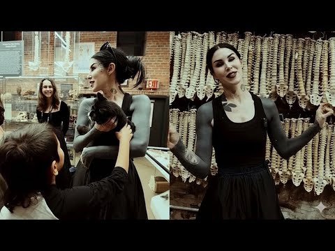 Kat Von D Reveals Look After 80% Blackout Tattoos