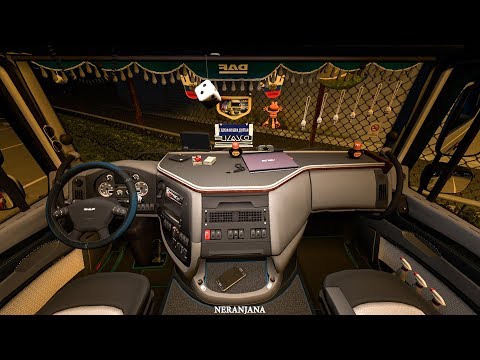ETS 2 Mod | Interior view for the DAF XF105 [ETS2 v1.36]