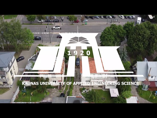Kaunas University of Applied Engineering Sciences video #1