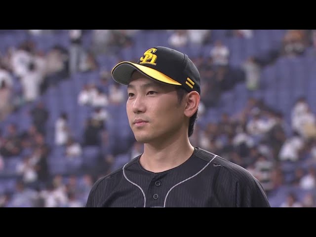 ホークス・石川柊太投手ヒーローインタビュー 9月16日 オリックス・バファローズ 対 福岡ソフトバンクホークス