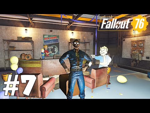 Shelter Claims Center - Fallout 76 Walkthrough - Part 7 - No Commentary (PS4)
