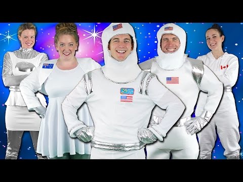 Astronauts! Children's Song - Kids Space Adventure | Bounce Patrol