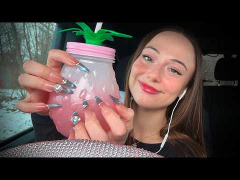 asmr in my car bc i need to hear how my dollar store haul sounds lol