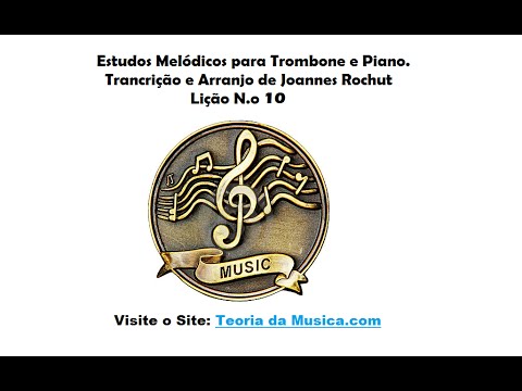 J. Rochut - Melodious Etudes for Trombone No. 10