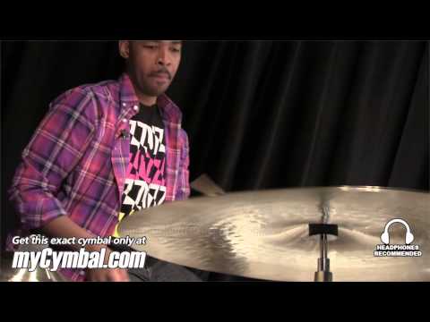 Zildjian 22" K Constantinople Medium Thin Low Ride Cymbal - Played by Eric Harland (K1119-1030213J)