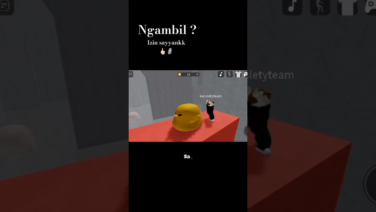 Sesekali Roblox ya #rameinpliss #roblox #fypシ゚viral