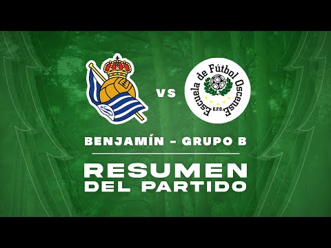 RESTV / Real Sociedad 8 - 0 E.F. Oscense  / BENJAMÍN / 1a fase