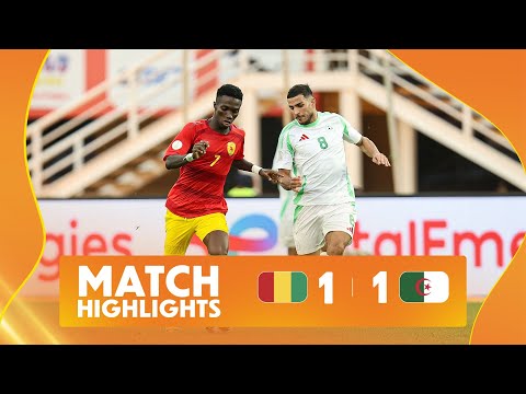 Guinea 1-1 Algeria Match Highlights l TotalEnergies CHAN 2024 l Matchday 4