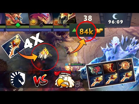 84k BIGGEST COMEBACK EVER IN DOTA 2 HISTORY !! CRAZIEST & MOST WTF GAME - Liquid vs Chicken Fighters