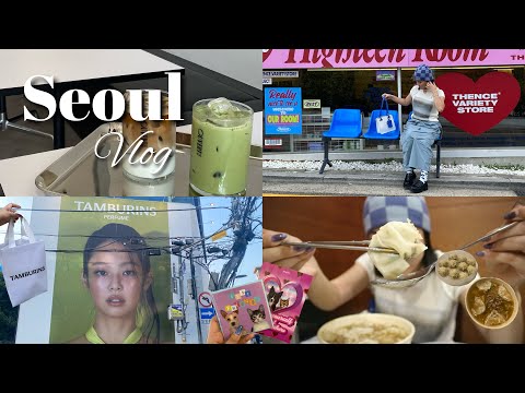 Seul Vlog | Compras em Hongdae/Sinsa🛍️Myeongdong Gyoza ganhou! Apresentando aplicativos essenciais! !