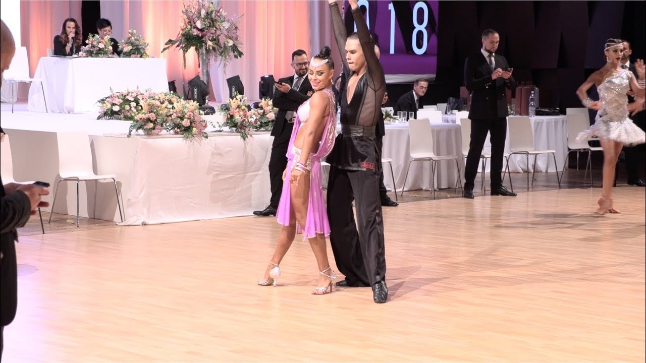 Artem Nasretdinov - Elizaveta Semashko RUS, Samba | WDSF Open Youth Latin