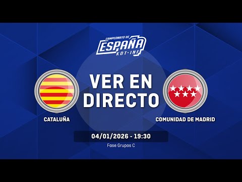 CATALUÑA vs COMUNIDAD DE MADRID | Fase Grupos | Grupo C | CESA Infantil Femenino